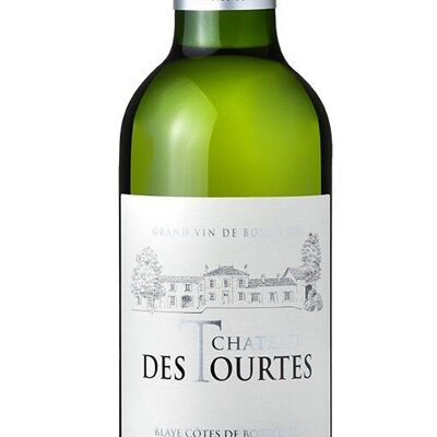 CHATEAU DES TOURTES, CUVEE CLASSICA, BLAYE COTES DE BORDEAUX, BIANCO 375mL