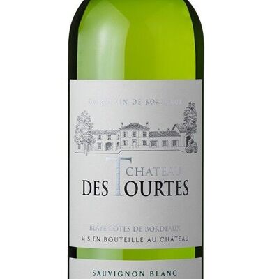 CHATEAU DES TOURTES, CUVEE CLASSIQUE, BLAYE COTES DE BORDEAUX, BLANC 500mL