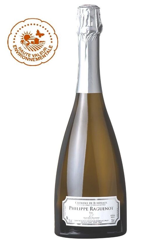 Cremant blanc philippe raguenot, aoc cremant de bordeaux