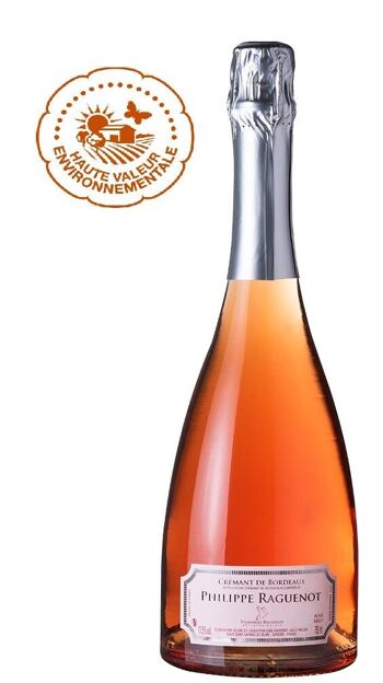 Cremant rose philippe raguenot, aoc cremant de bordeaux 2