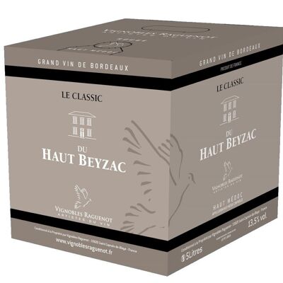 BAG IN BOX 5 LITER HAUT BEYZAC CLASSIC, AOC HAUT MEDOC