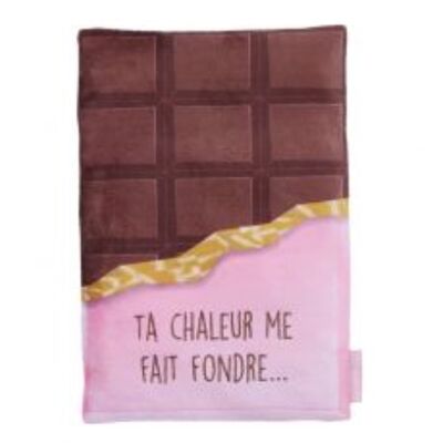 Ideal gift: Hot water bottle for chocolate fans