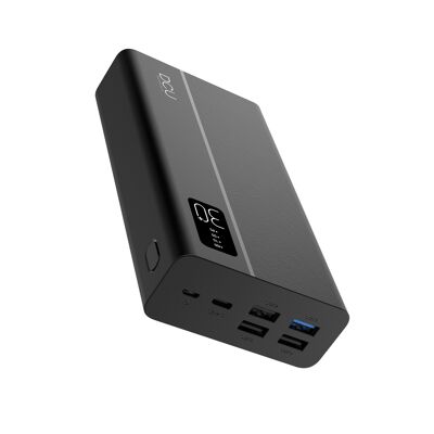 Power Bank 4 uscite USB Power Delivery 20W + Ricarica rapida 22,5W 30000mAh