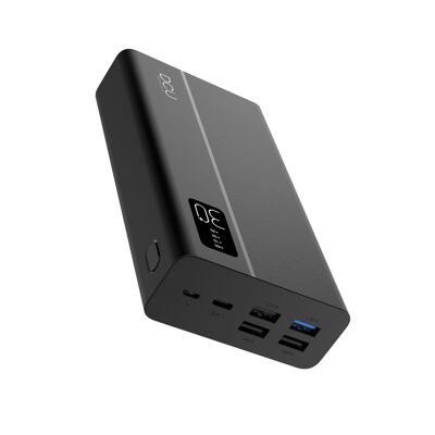 Power Bank 4 USB outputs Power Delivery 20W + Quick charge 22.5W 30000mAh