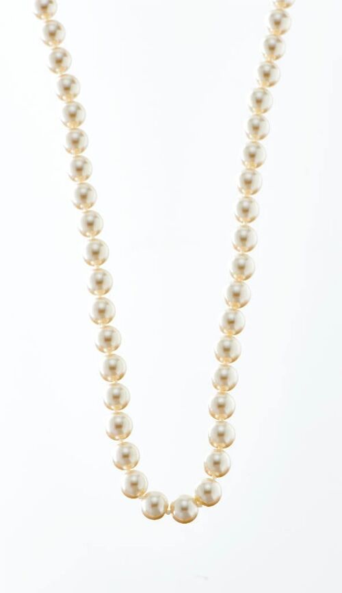 Collier   creme Perle creme