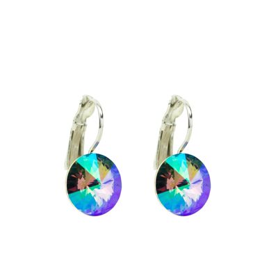 Earrings crystal stone 11mm - Paradise Shine