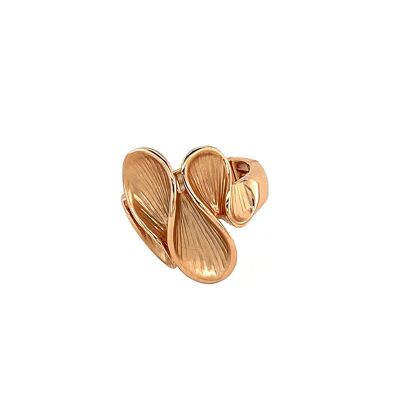 Anello fascia elastica oro rosa