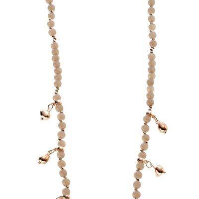 Long chain rose gold plated 80cm