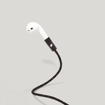 SANGLE AIRPODS (NOIR REFLECT) 4