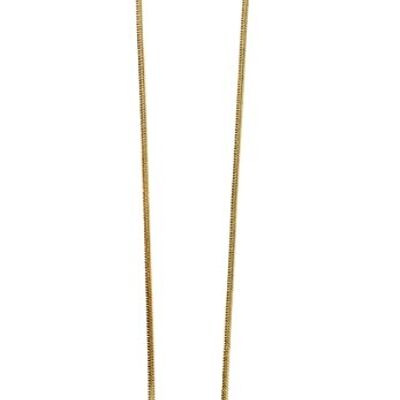 Long chain gold-plated 80cm