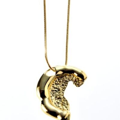 Long chain gold-plated 80cm