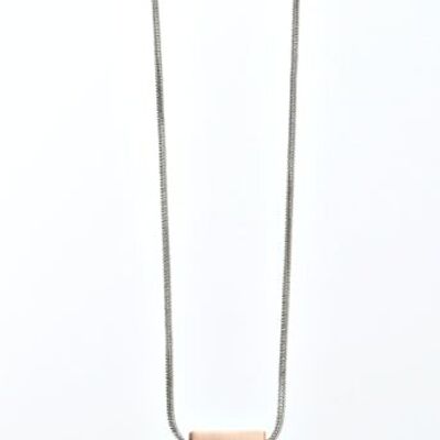 Long chain rose gold plated, brushed 70cm