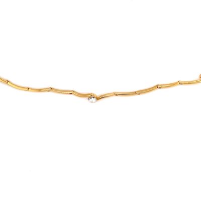 Gold plated bracelet