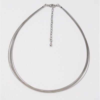 Stainless steel hoop 8 rows approx. 42 cm with regulation