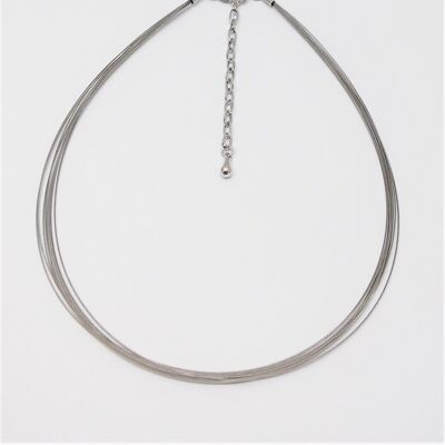 Stainless steel hoop 8 rows approx. 42 cm with regulation