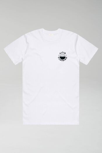 t-shirt graphique blanc 3