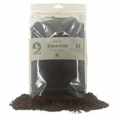 Coco Coir  | 3L | No peat | Organic fertilizer | Soil mix | Plant soil