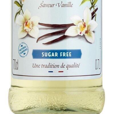 Sans sucre Vanille pour aromatiser vos chocolats de Pâques - Arômes naturels - 70cl