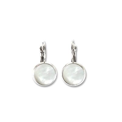 TARA Boucles d'oreilles nacre argent