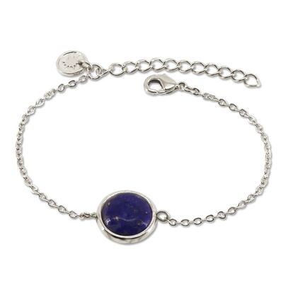 BIOT bracelet pierre fine lapis argent