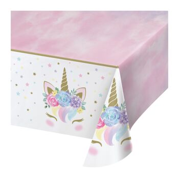 Nappe en plastique pour bébé Licorne All Over Print 1