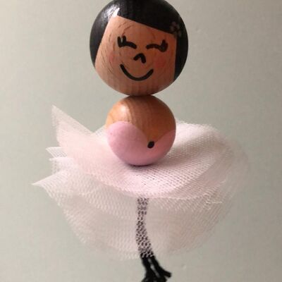 Lucky doll Ballerina light pink (medium)