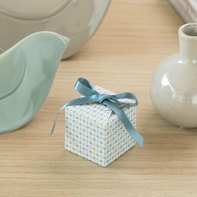 LOU Reusable gift box - Blue Diamond