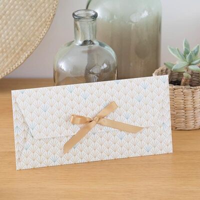 MAUD reusable gift envelope - Vegetal Gold