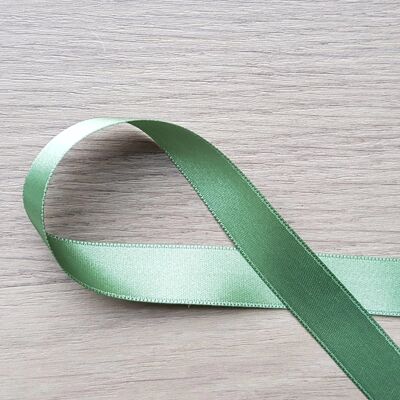 Cinta JEAN - Verde Almendra - 1 cm de ancho