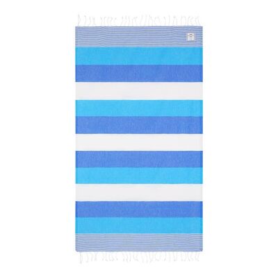 Blue Turquoise Balat Turkish Towel