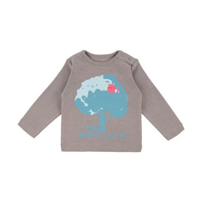 T-shirt chêne marron glacé gamme bébé