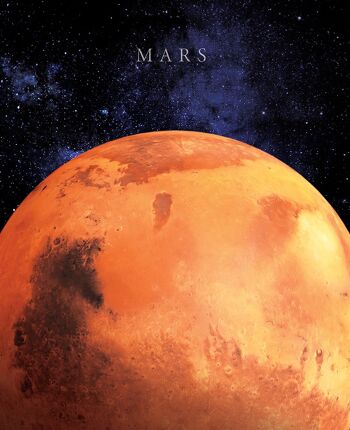 Tableau sur Toile Mars 40 X 50 1