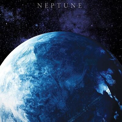 Tableau sur Toile Neptune 40 X 50