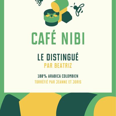 Café Nibi - Arabica Colombien - Le Distingué par Beatriz - 5 KG