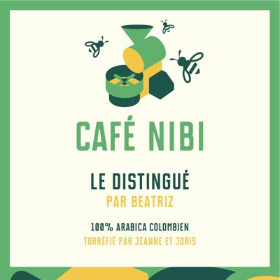 Café Nibi - Arábica Colombiano - El Distinguido de Beatriz - 5 KG