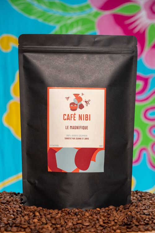 Café Nibi - Arabica Colombien - Le Magnifique par Asorcafé - 1 kg