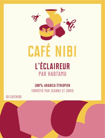 Café Nibi - Arabica Ethiopien - L'Eclaireur par Habtamu - 1 kg 2
