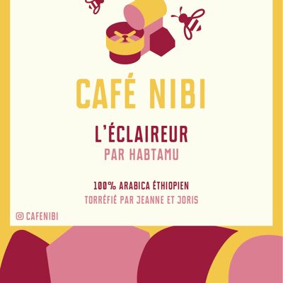 Café Nibi - Arábica etíope - L'Eclaireur de Habtamu - 5 KG