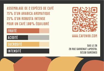 Café Nibi - Blend - Le Costaud - 200 gr 2