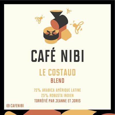 Nibi-Kaffee – Mischung – Le Costaud – 5 kg