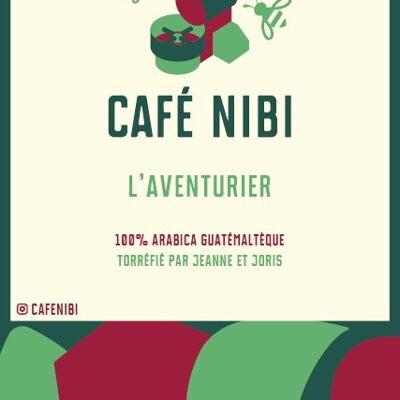 Nibi-Kaffee - Arabica Guatemala - L'Aventurier von der Familie Ovalle - 5 KG