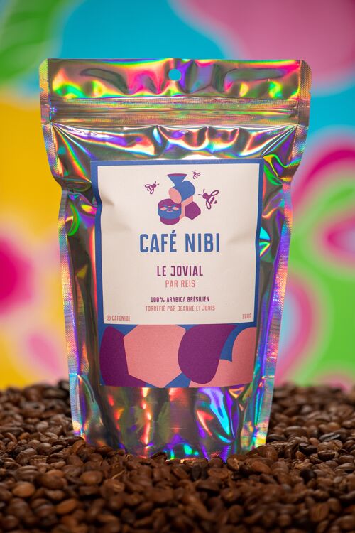 Café Nibi - Arabica Brésilien - Le Jovial par Reis - 500 gr