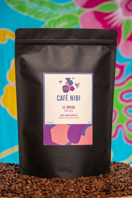 Café Nibi - Arabica Brésilien - Le Jovial par Reis - 1 kg
