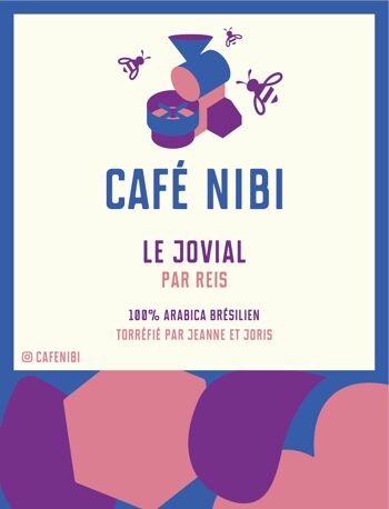 Café Nibi - Arabica Brésilien - Le Jovial par Reis - 5 KG 1