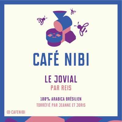 Caffè Nibi - Arabica Brasiliano - Le Jovial di Reis - 5 KG