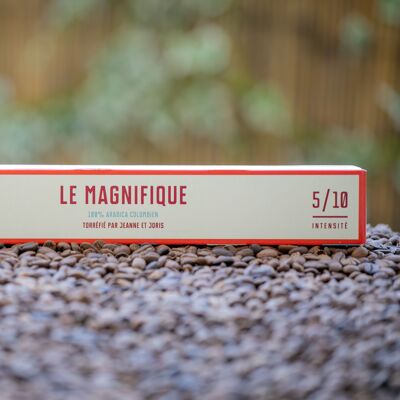 12 Schachteln mit 10 Kapseln – Café Nibi – Kompatible Kapseln – Le Magnifique
