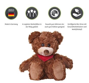 welliebellies® ours en peluche chaud grand 1
