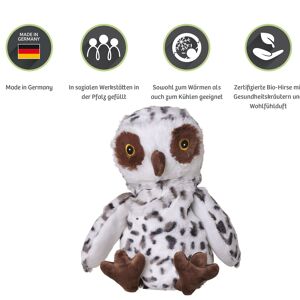 welliebellies® animal en peluche chauffant grand hibou