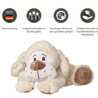 welliebellies® Wärmekuscheltier Hund groß