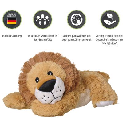 welliebellies® warm cuddly toy lion large